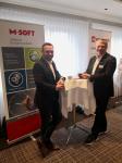 <p>Philip Brunzel und Martin Lassahn von Firma M-Soft (v.l.n.r.)</p>